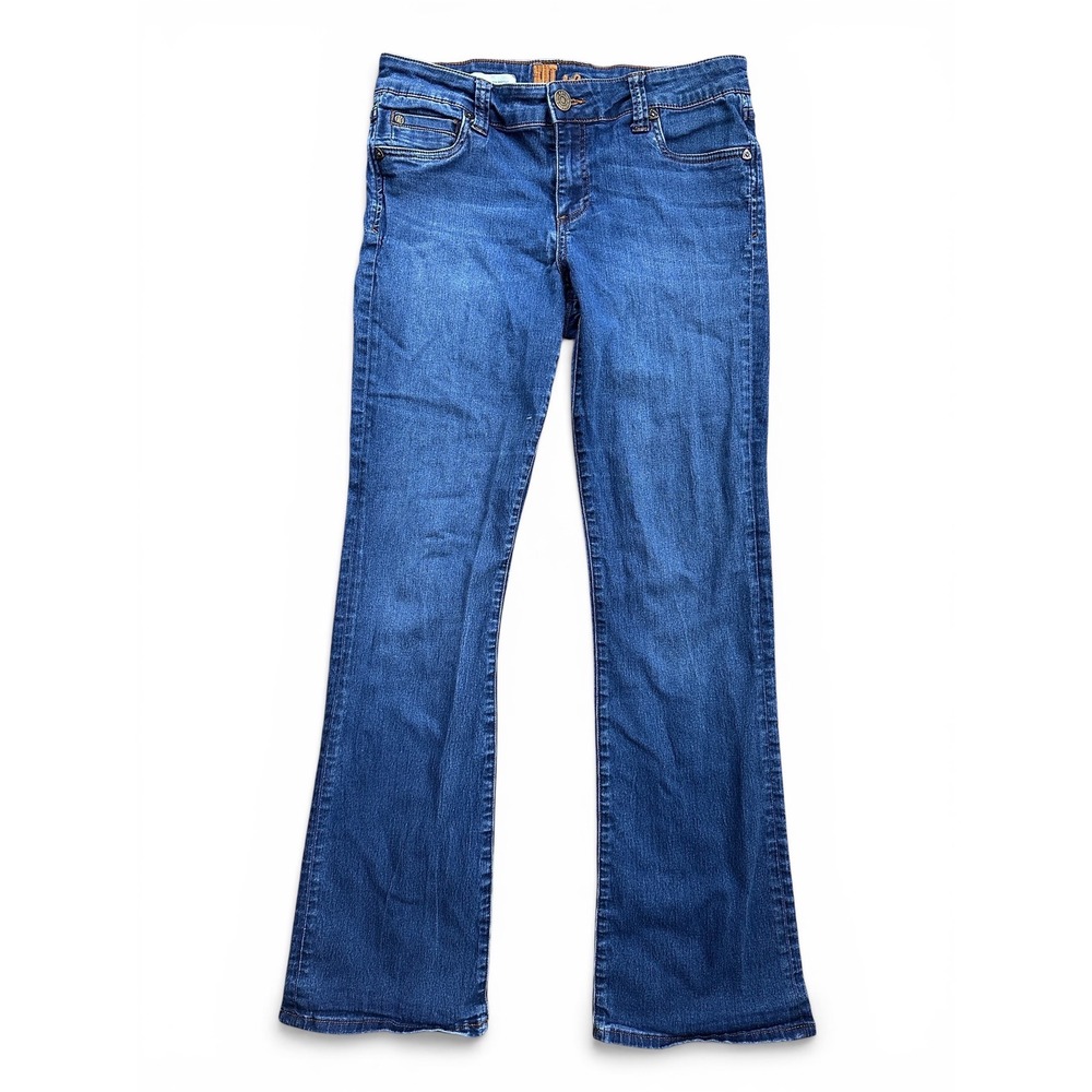 Kut from the Kloth Nicole High Rise Bootcut‎ Wmn 10 Blue Excellent Stretch Denim